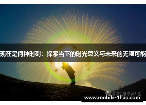 现在是何种时刻:探索当下的时光意义与未来的无限可能 现在是何种时刻:探索当下的时光意义与未来的无限可能