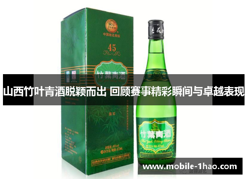 山西竹叶青酒脱颖而出 回顾赛事精彩瞬间与卓越表现