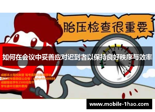 如何在会议中妥善应对迟到者以保持良好秩序与效率 如何在会议中妥善应对迟到者以保持良好秩序与效率